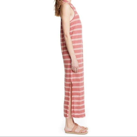 Joie NWT Twist-Back Linen Jersey Tank Dress, Small - Picture 4 of 12